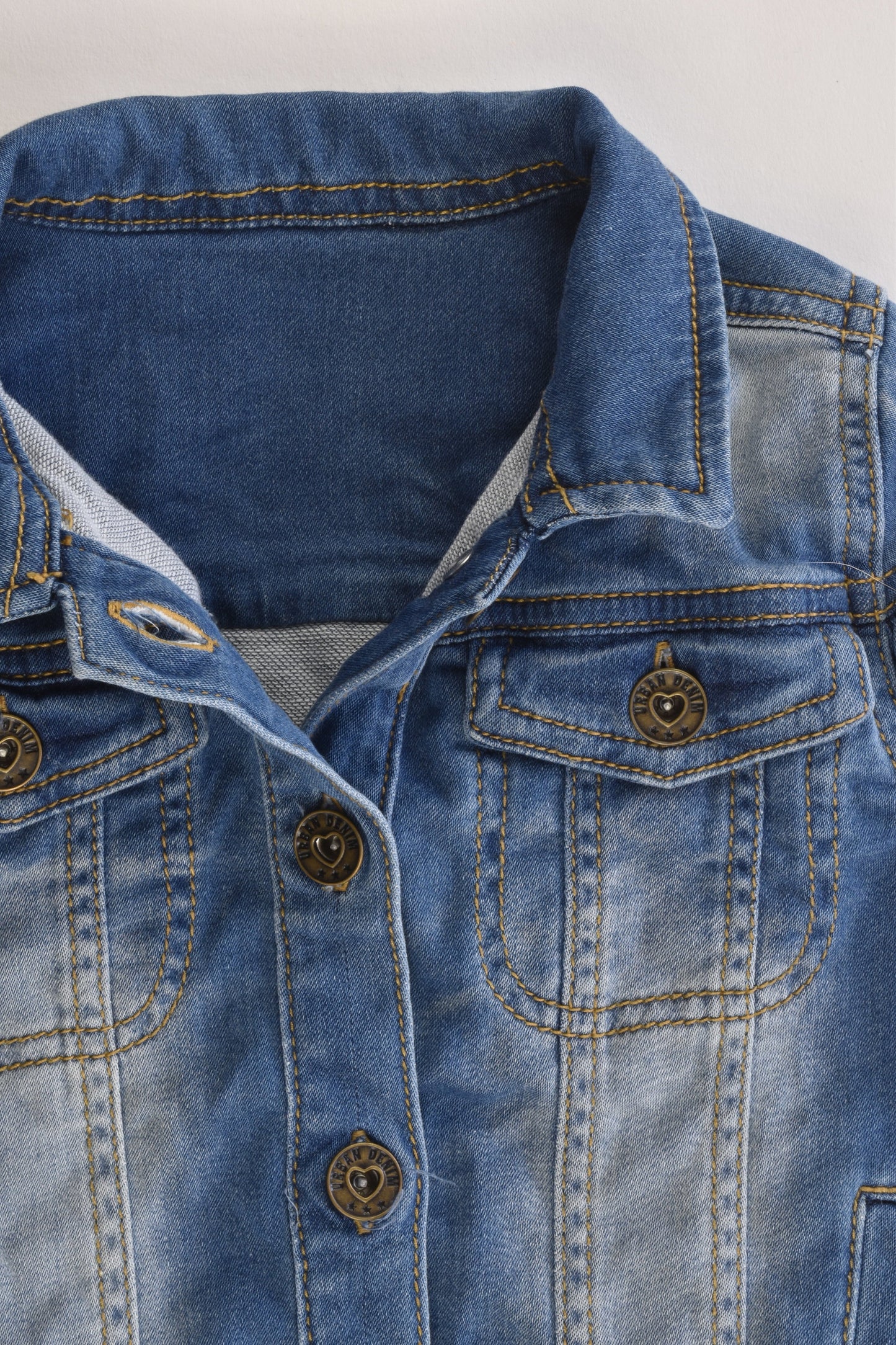 Mothercare Size 4-5 Soft and Stretchy Denim Jacket
