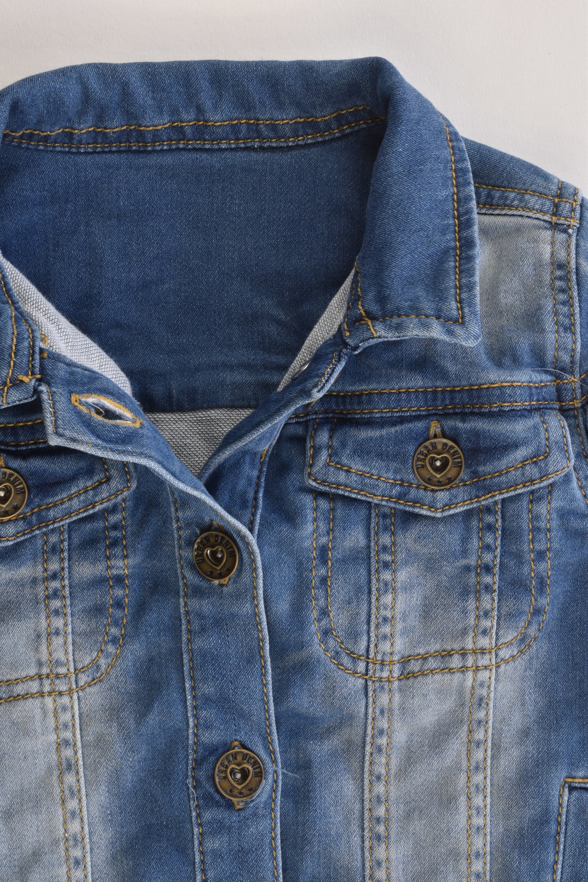 Mothercare Size 4-5 Soft and Stretchy Denim Jacket