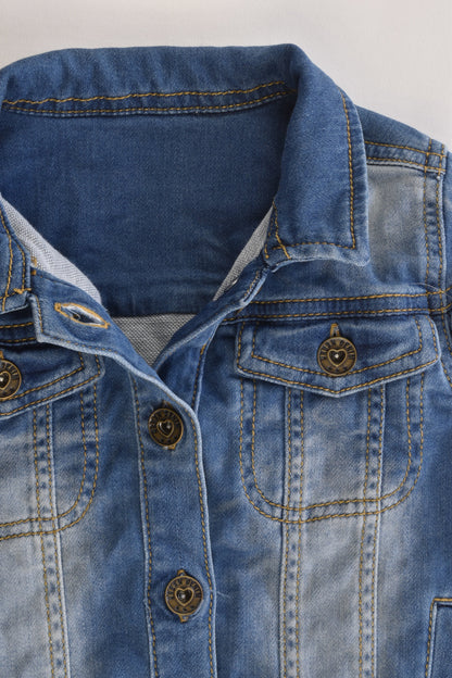 Mothercare Size 4-5 Soft and Stretchy Denim Jacket