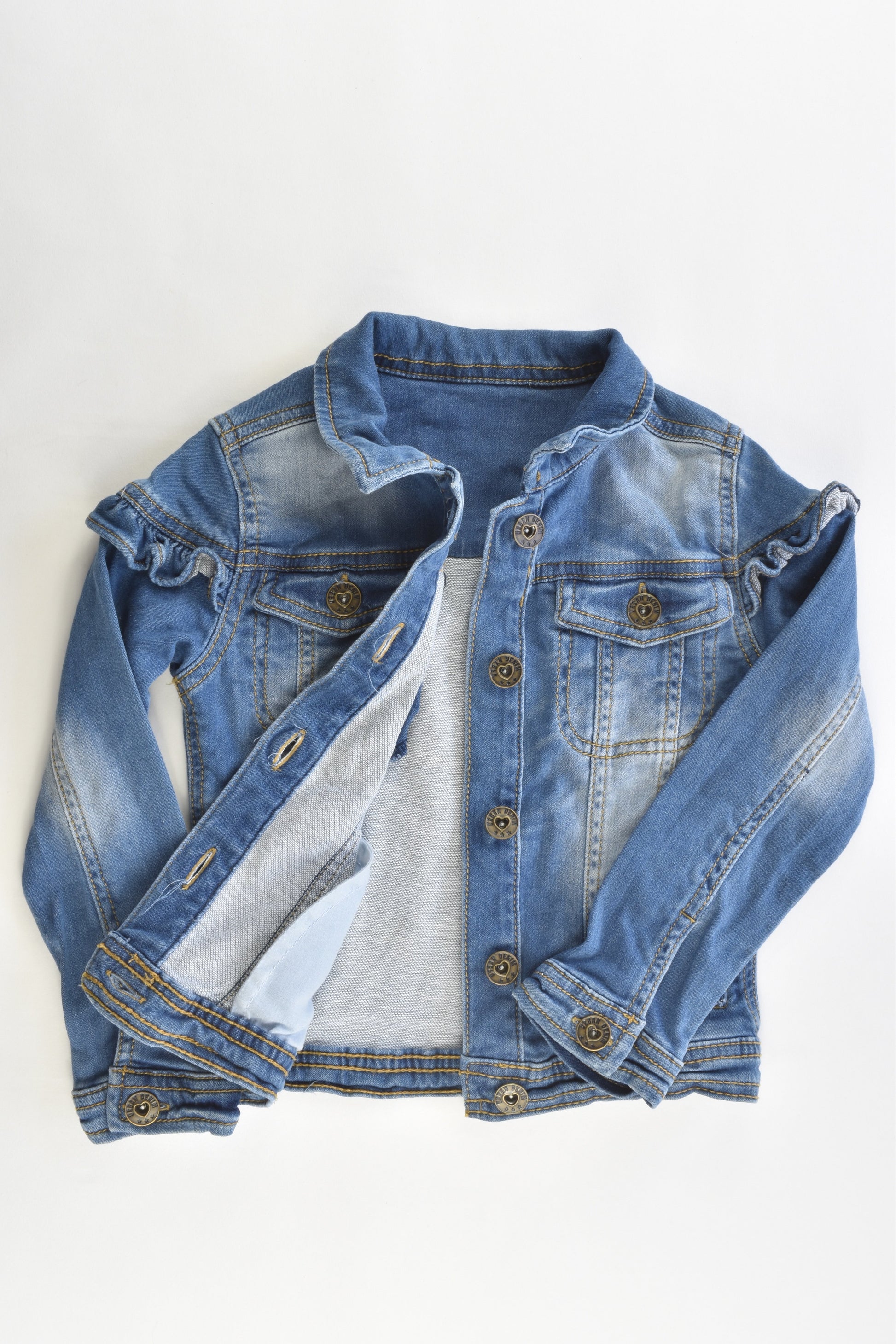 Mothercare Size 4-5 Soft and Stretchy Denim Jacket