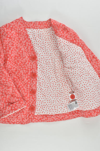 Mothercare Size 5-6 Flowers/Polka Dots Jacket
