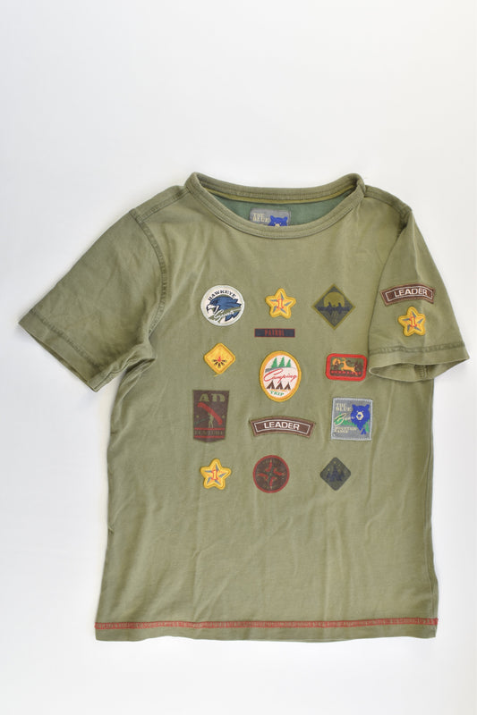Mothercare Size 6-7 'Blue Bear Mountain Range' T-shirt