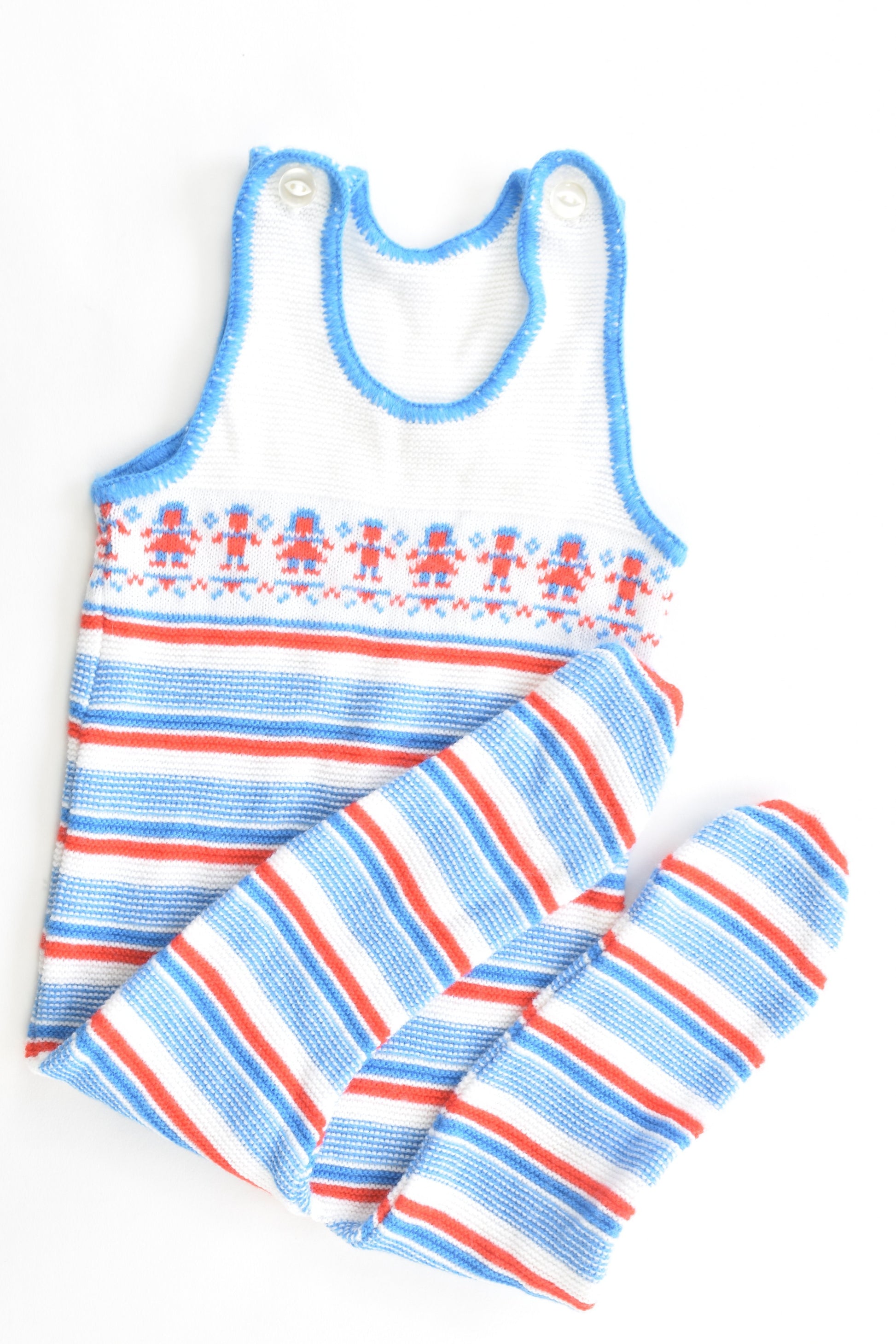Mothercare Size 70 cm (Approx 00) Vintage Knitted Overalls