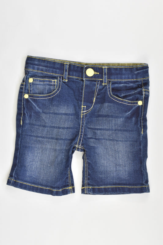 Mothercare Size 9-12 months (80 cm) Stretchy Denim Shorts