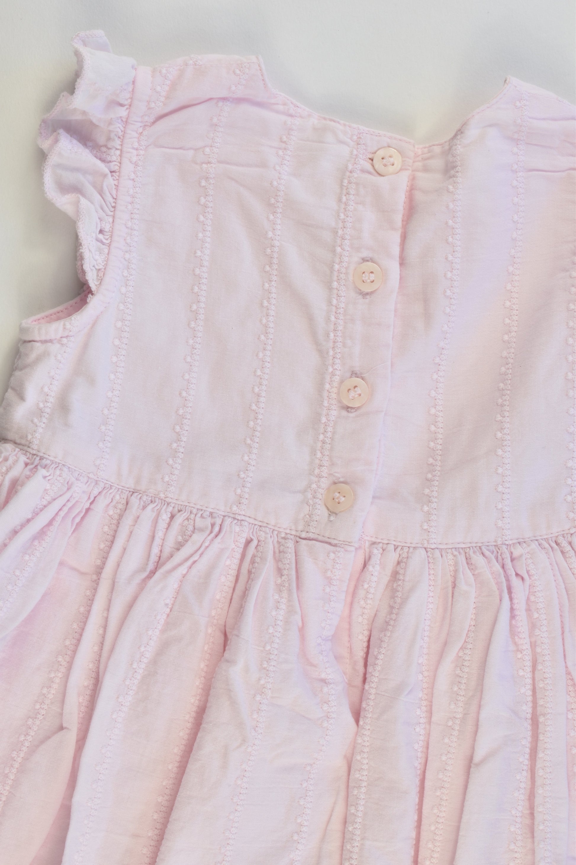 Mothercare Size 9-12 months Layered Dress with Matching Bloomers
