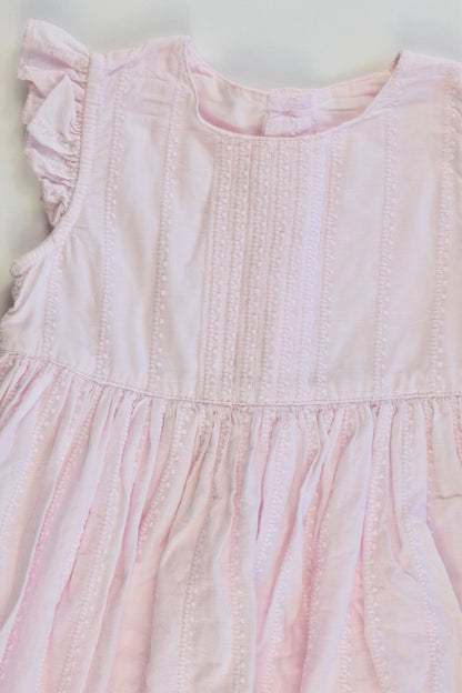 Mothercare Size 9-12 months Layered Dress with Matching Bloomers