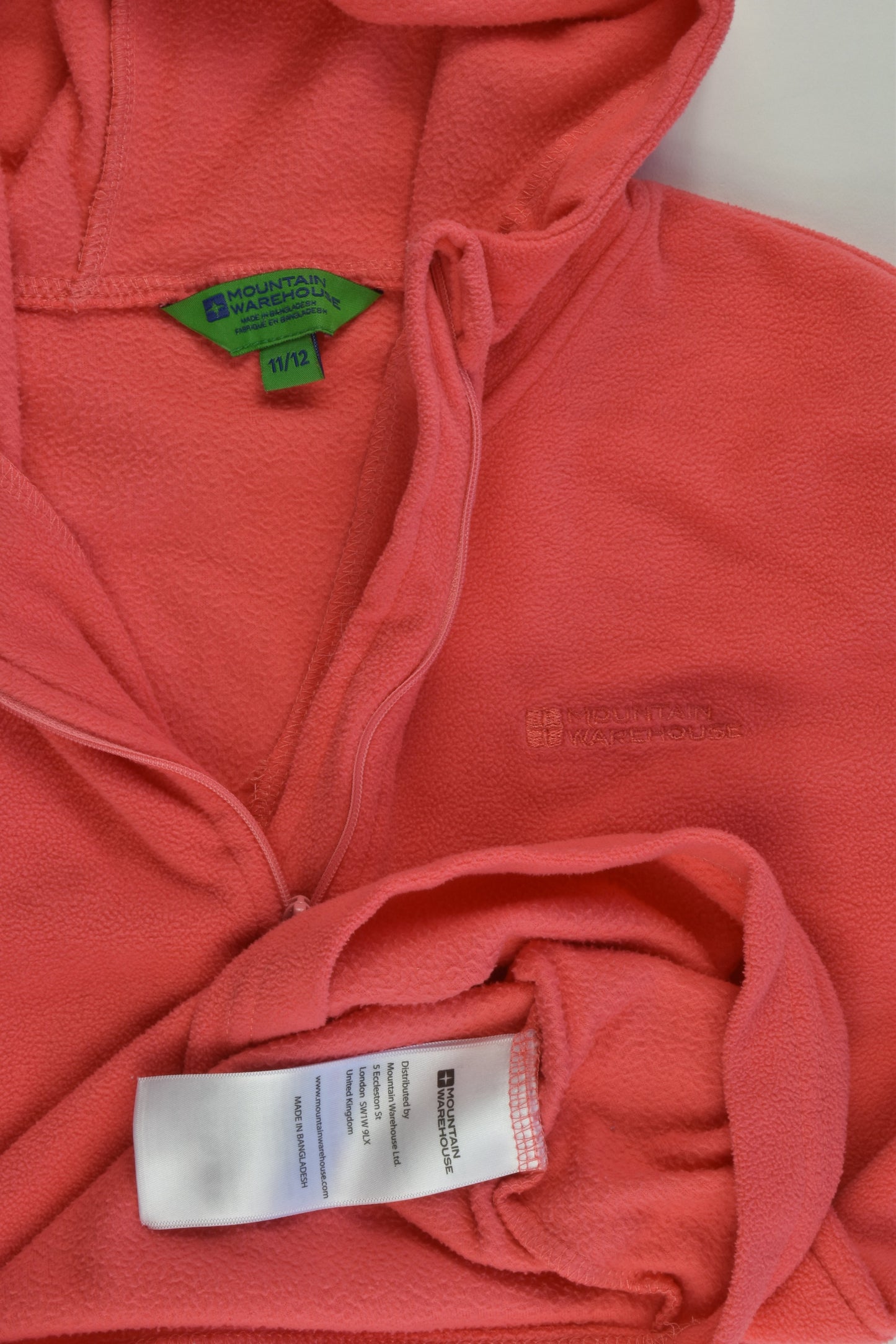 Mountain Warehouse Size 11/12 Hooded Fleece Jumper