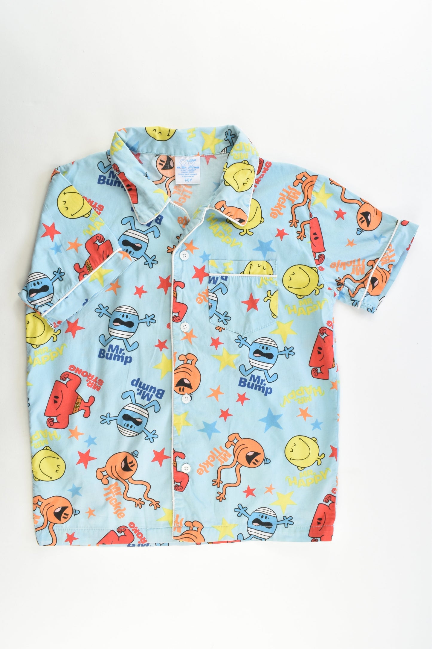 Mr Men and Little Miss Size 7-8 Pj Set