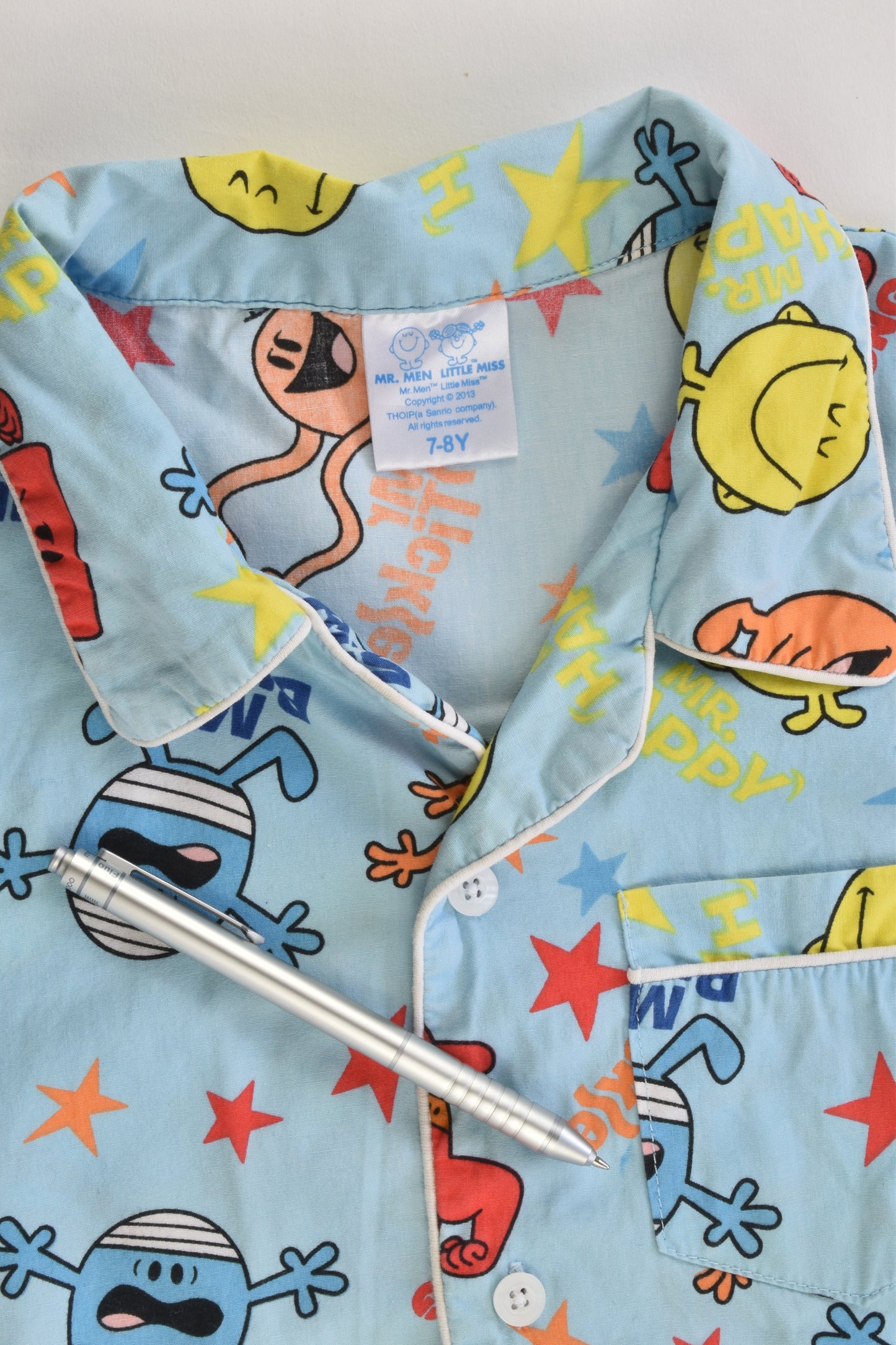 Mr Men and Little Miss Size 7-8 Pj Set