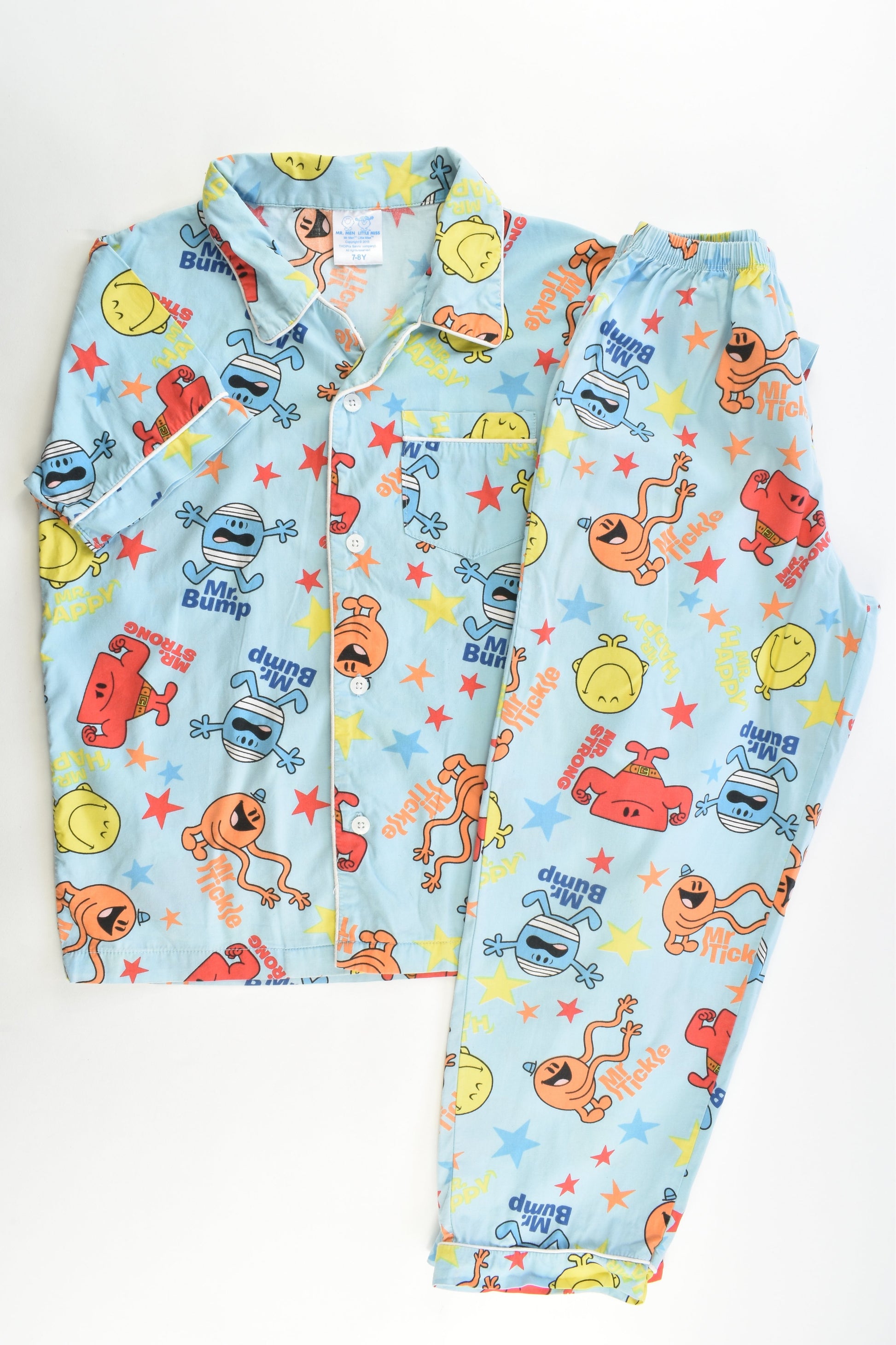 Mr Men and Little Miss Size 7-8 Pj Set