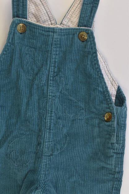 M&S Size 0 (6-9 months, 72 cm) Peter Rabbit Lined Cord Overalls