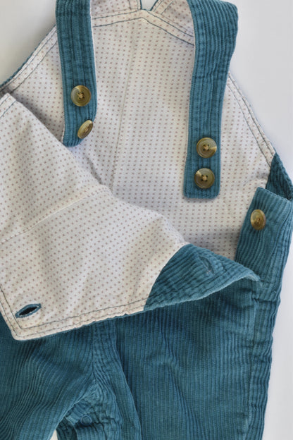 M&S Size 0 (6-9 months, 72 cm) Peter Rabbit Lined Cord Overalls