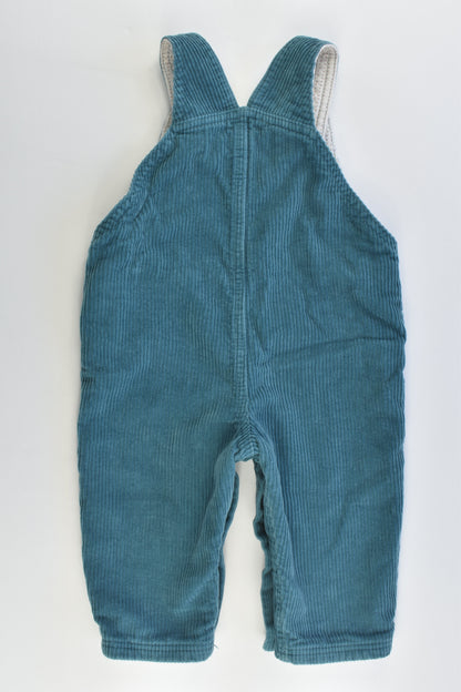 M&S Size 0 (6-9 months, 72 cm) Peter Rabbit Lined Cord Overalls