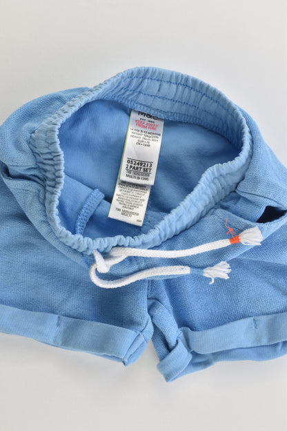 M&S Size 0 (9-12 months, 76 cm) Shorts