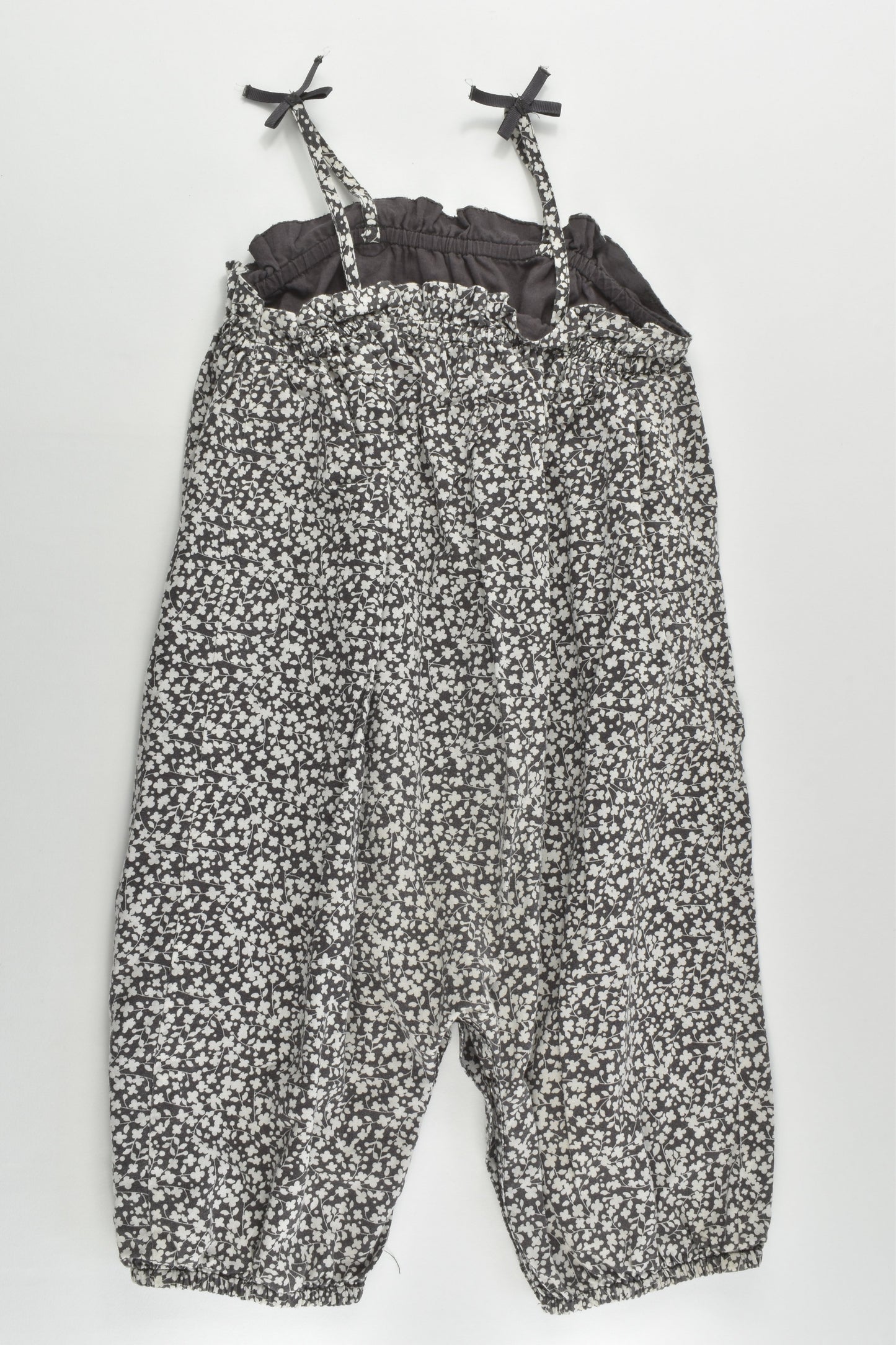 M&S Size 1 (12-18 months, 83 cm) Lightweight Lined Cotton Overalls