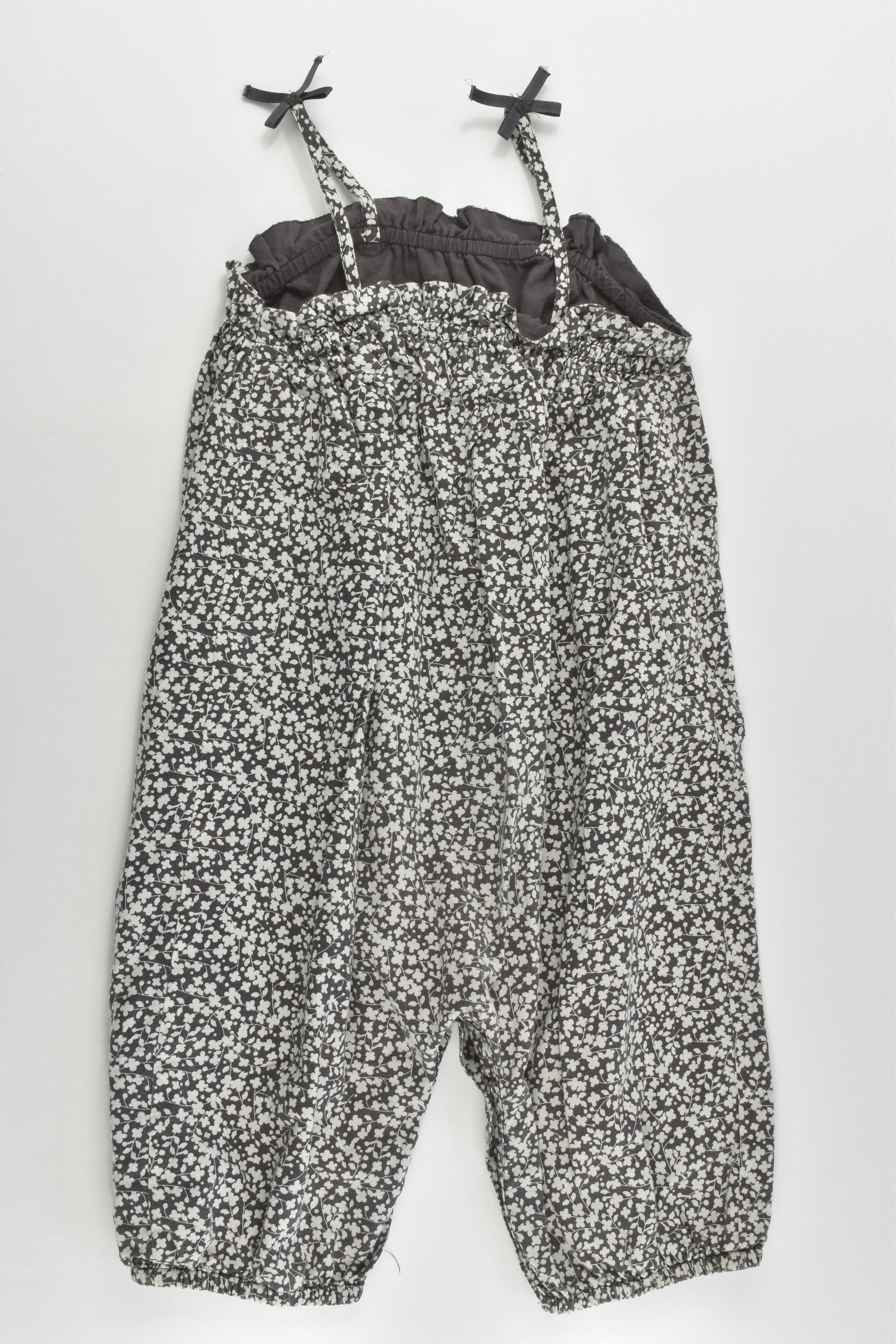 M&S Size 1 (12-18 months, 83 cm) Lightweight Lined Cotton Overalls