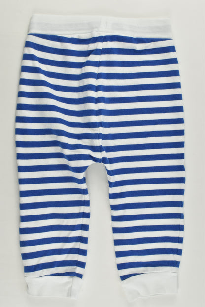 M&S Size 1 (12-18 months) Striped Track Pants