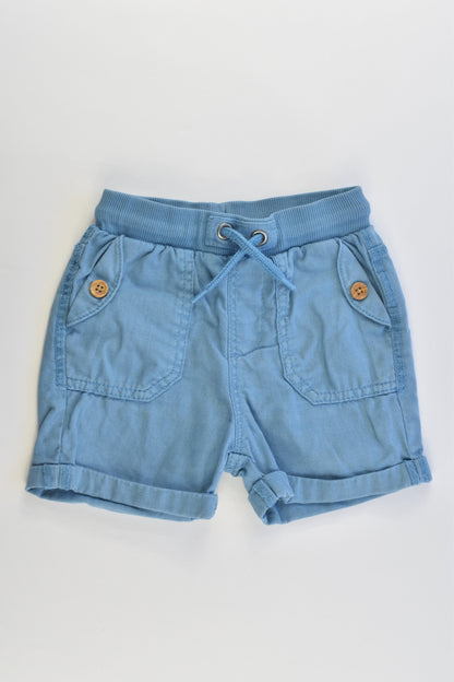 M&S Size 1-2 (18-24 months, 90 cm) Linen/Cotton Shorts