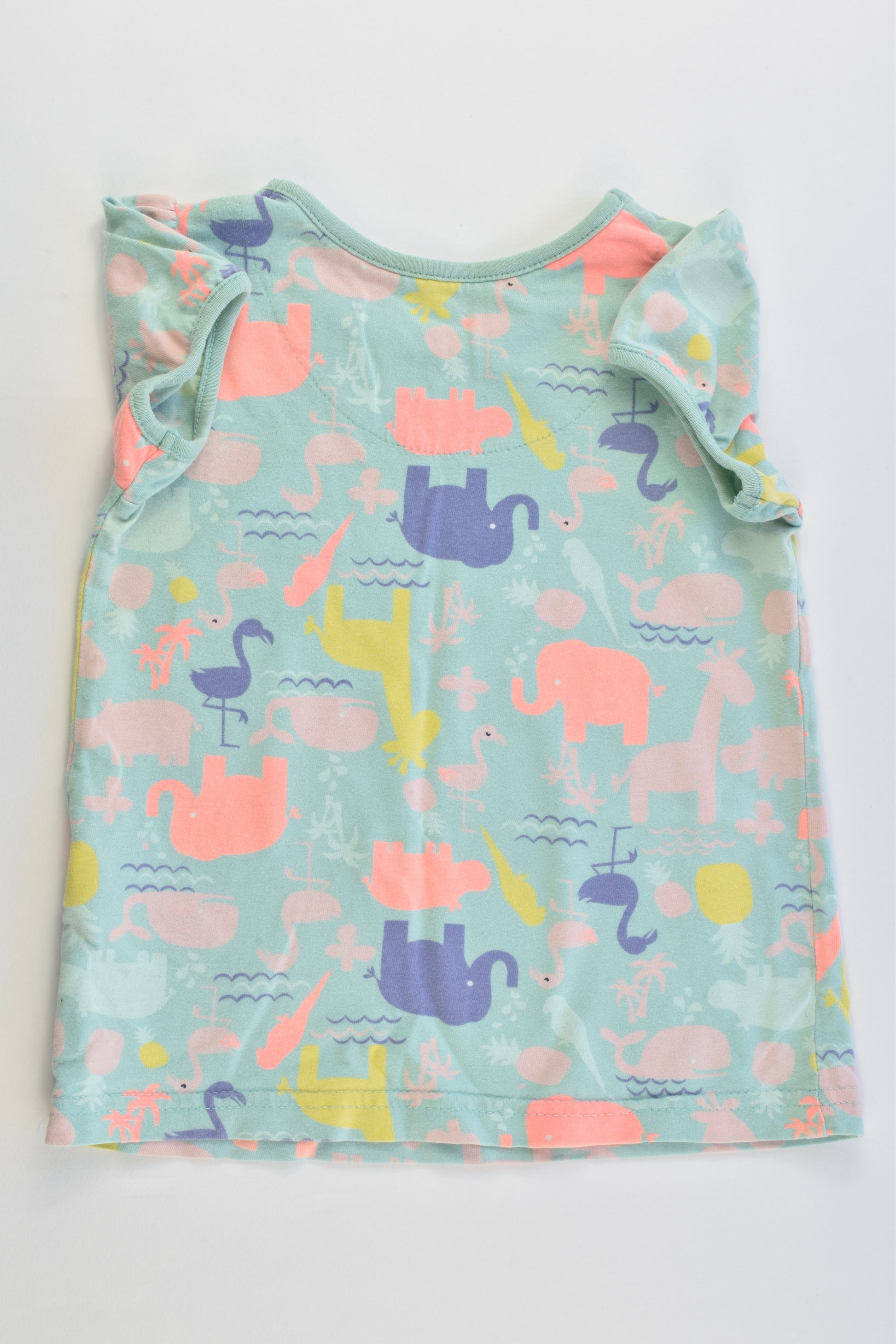 M&S Size 1-2 (90 cm) Animals T-shirt
