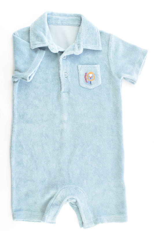 M&S Size 12-18 months Terry Romper