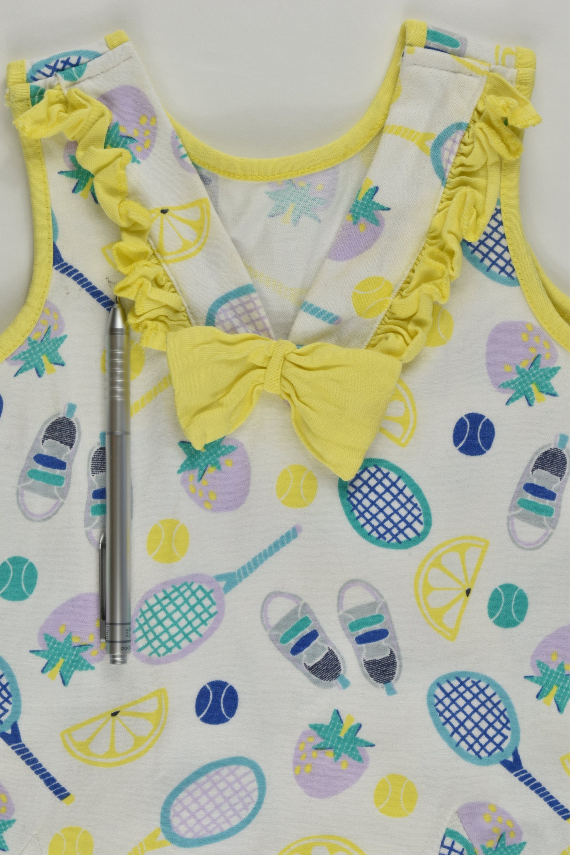 M&S Size 2 (18-24 months, 90 cm) Tennis Dress