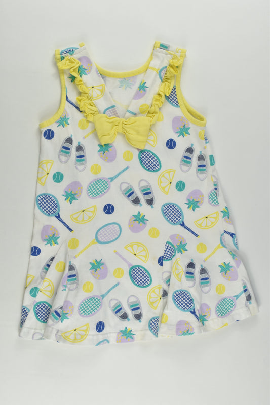 M&S Size 2 (18-24 months, 90 cm) Tennis Dress