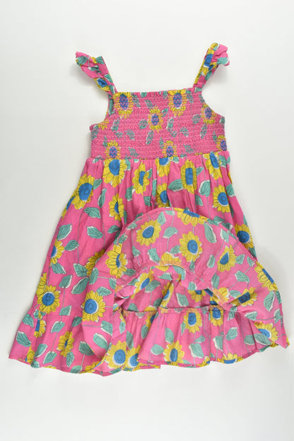 M&S Size 3-4 (104 cm) Sun Flowers Dress