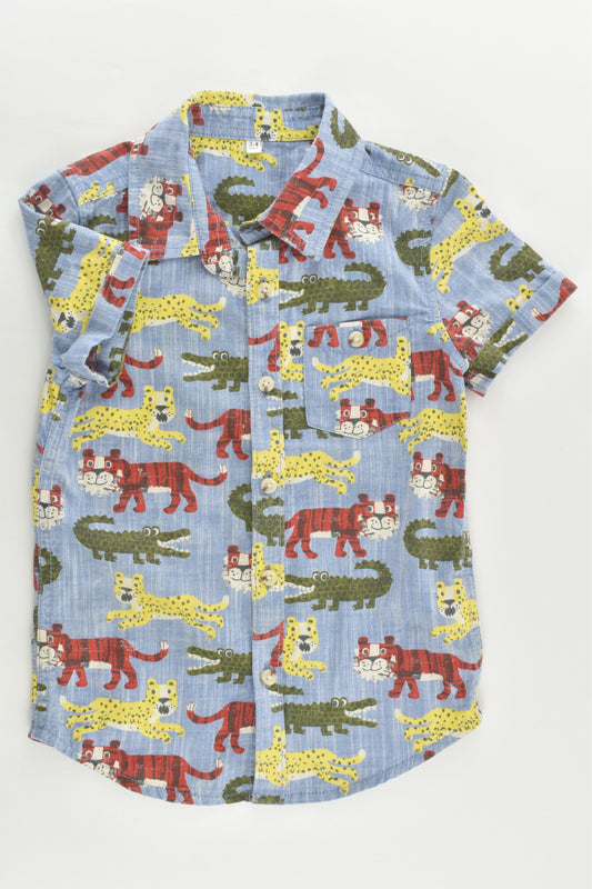 M&S Size 3-4 Animals Collared Shirt