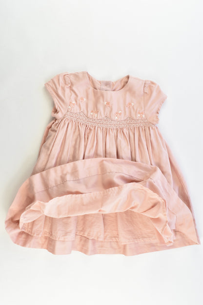 M&S Size 6-9 months (72 cm) Lined Dress