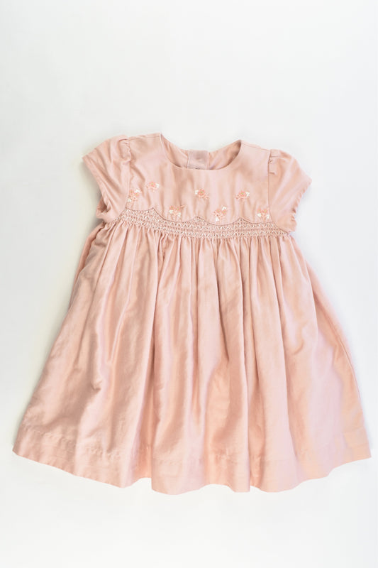 M&S Size 6-9 months (72 cm) Lined Dress