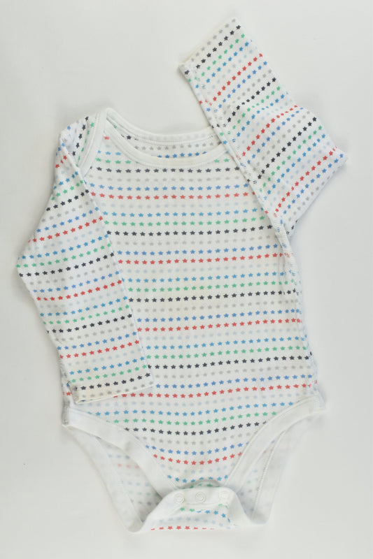 M&S Size 9-12 months (76 cm) Star Bodysuit