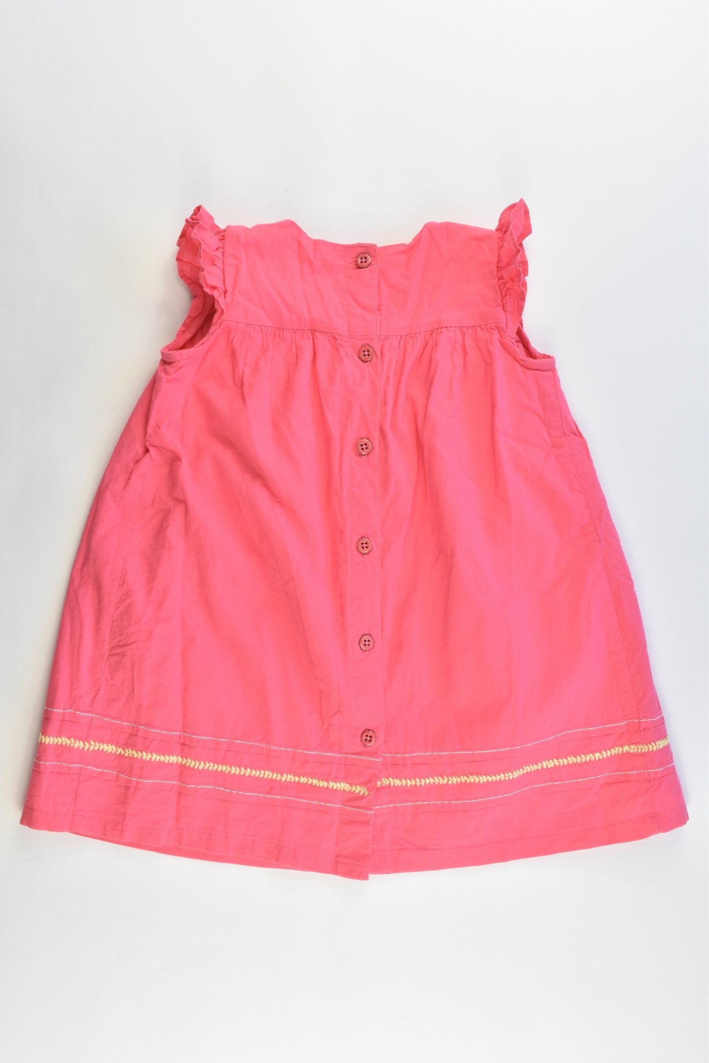 M&S Size 9-12 months Lined Dress and Matching Bloomers