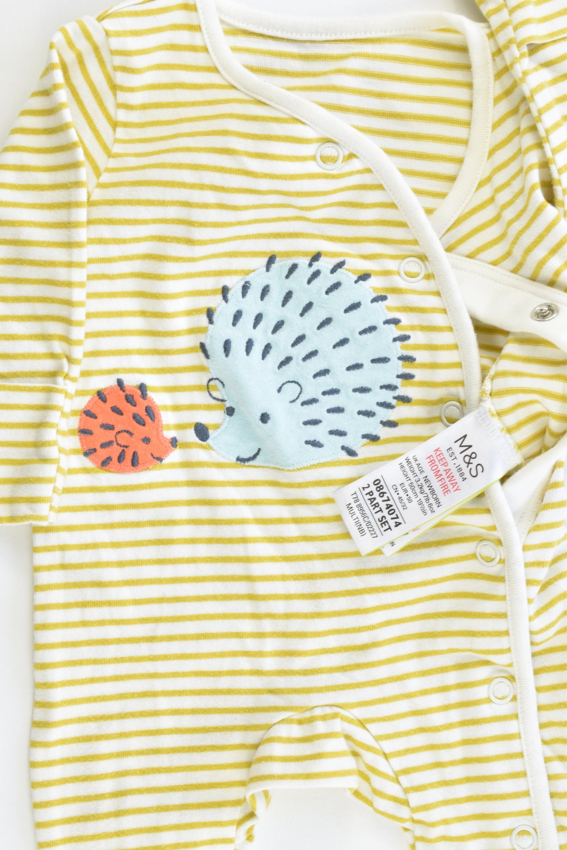 M&S Size Newborn (50 cm) Romper