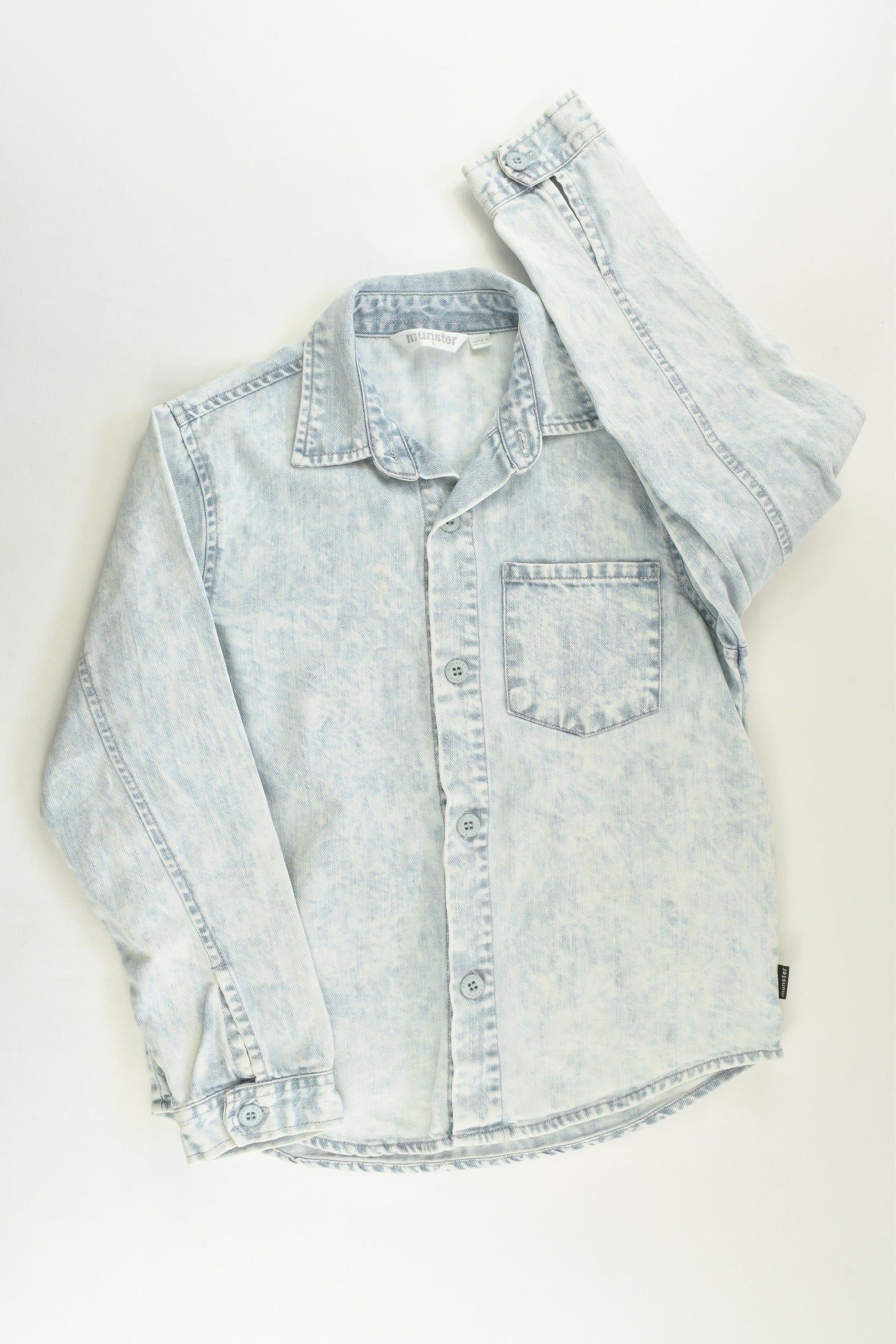 Munster Size 6 Denim Shirt