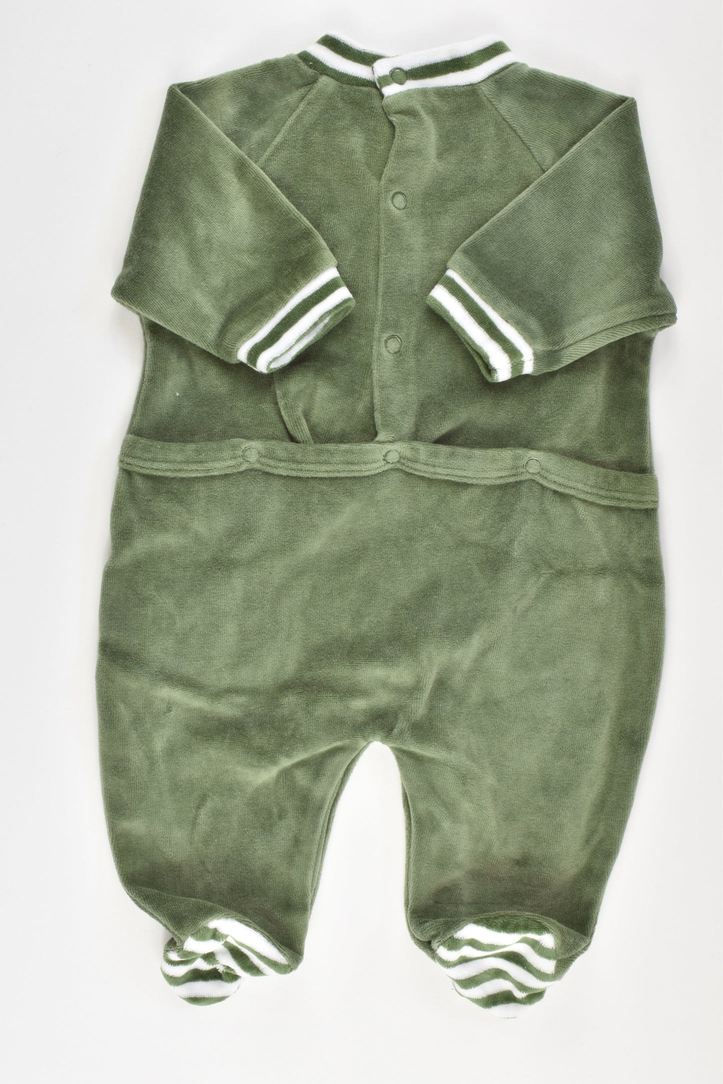 Nalle Finland Size 50 cm (Newborn) Velour Romper