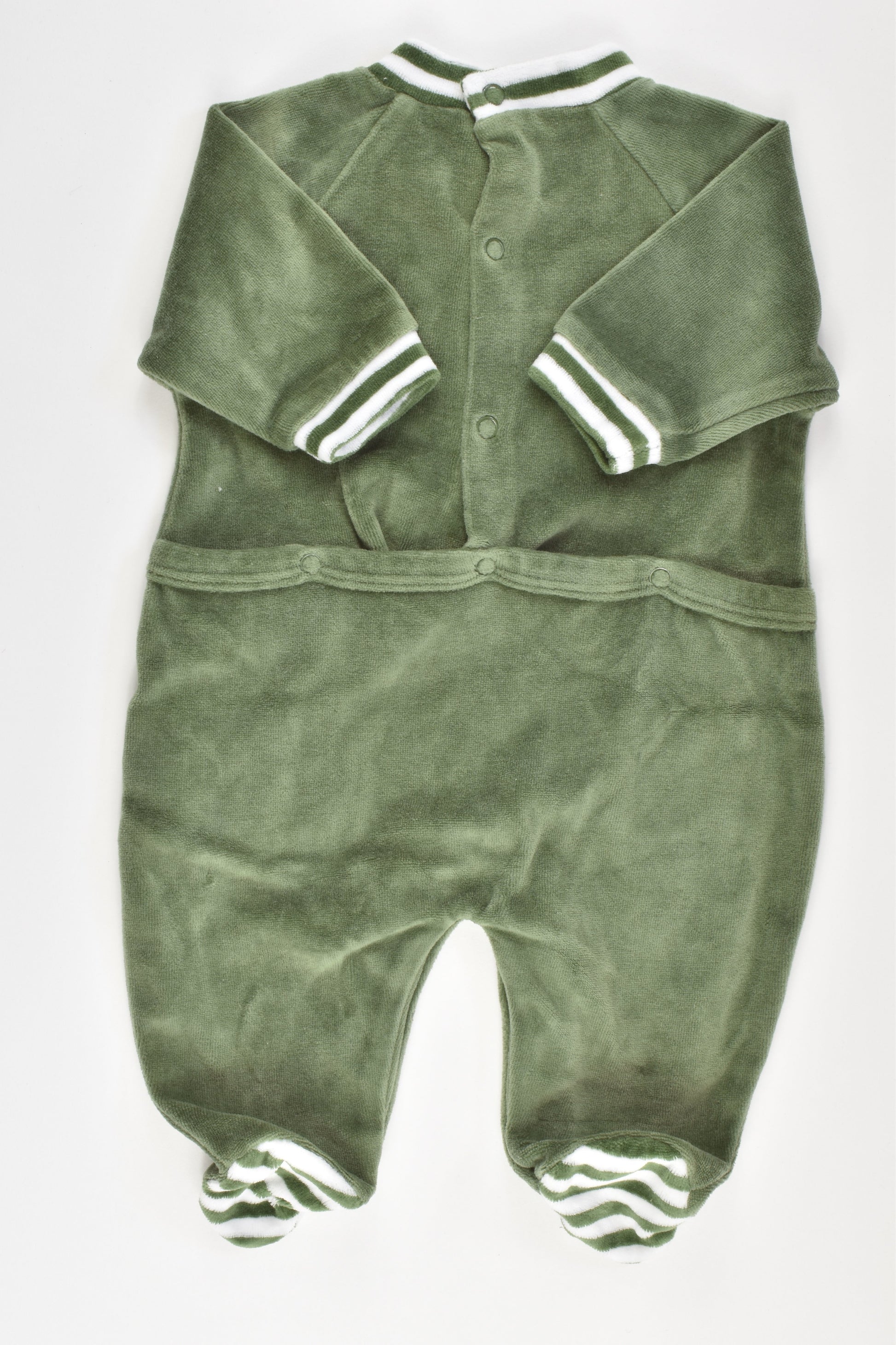 Nalle Finland Size 50 cm (Newborn) Velour Romper