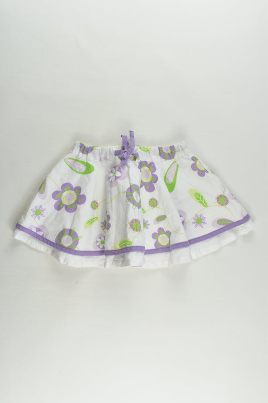 Name It Size 1 (86 cm) Lined Floral Skirt
