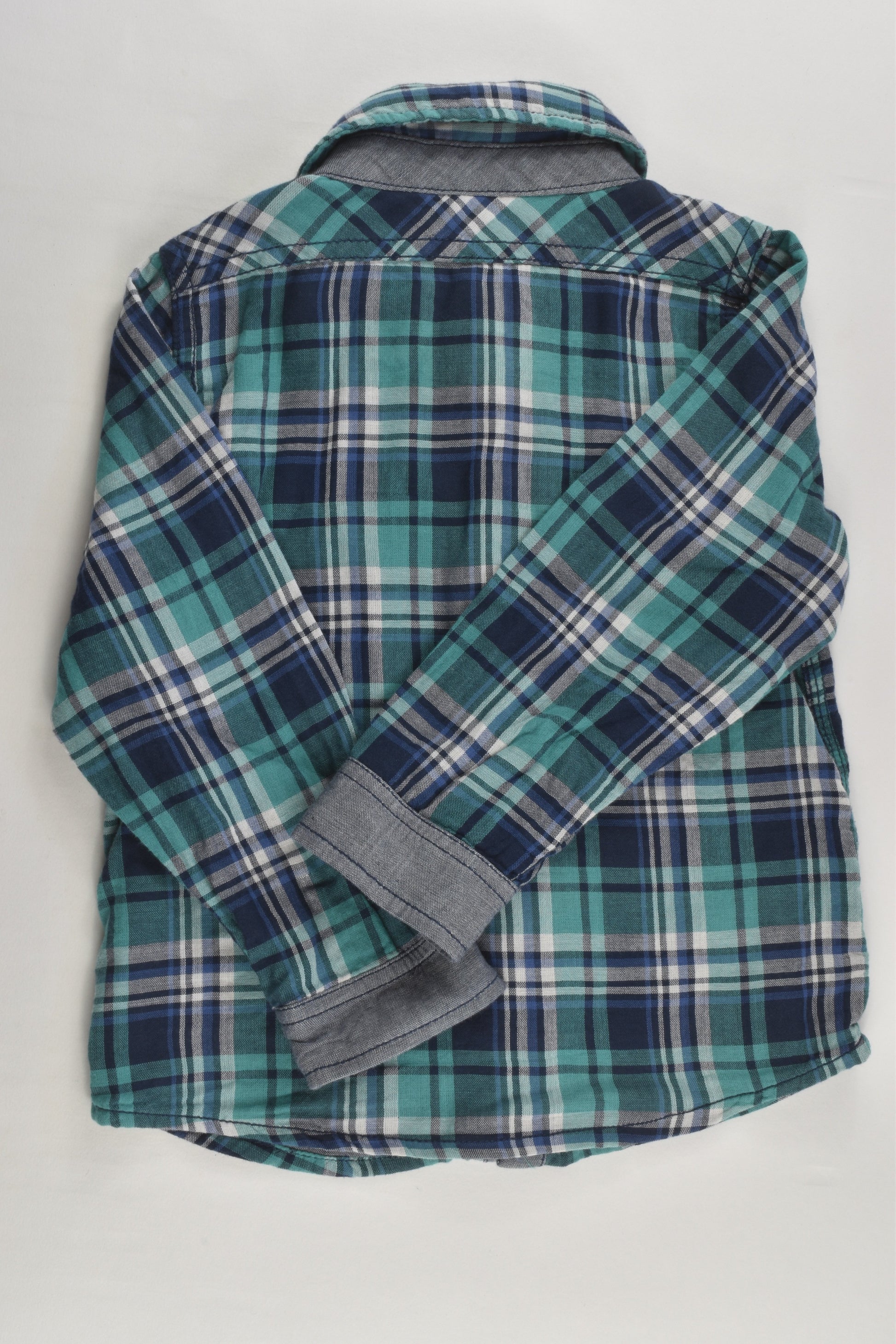 Name It Size 2 Checked Lined Shirt
