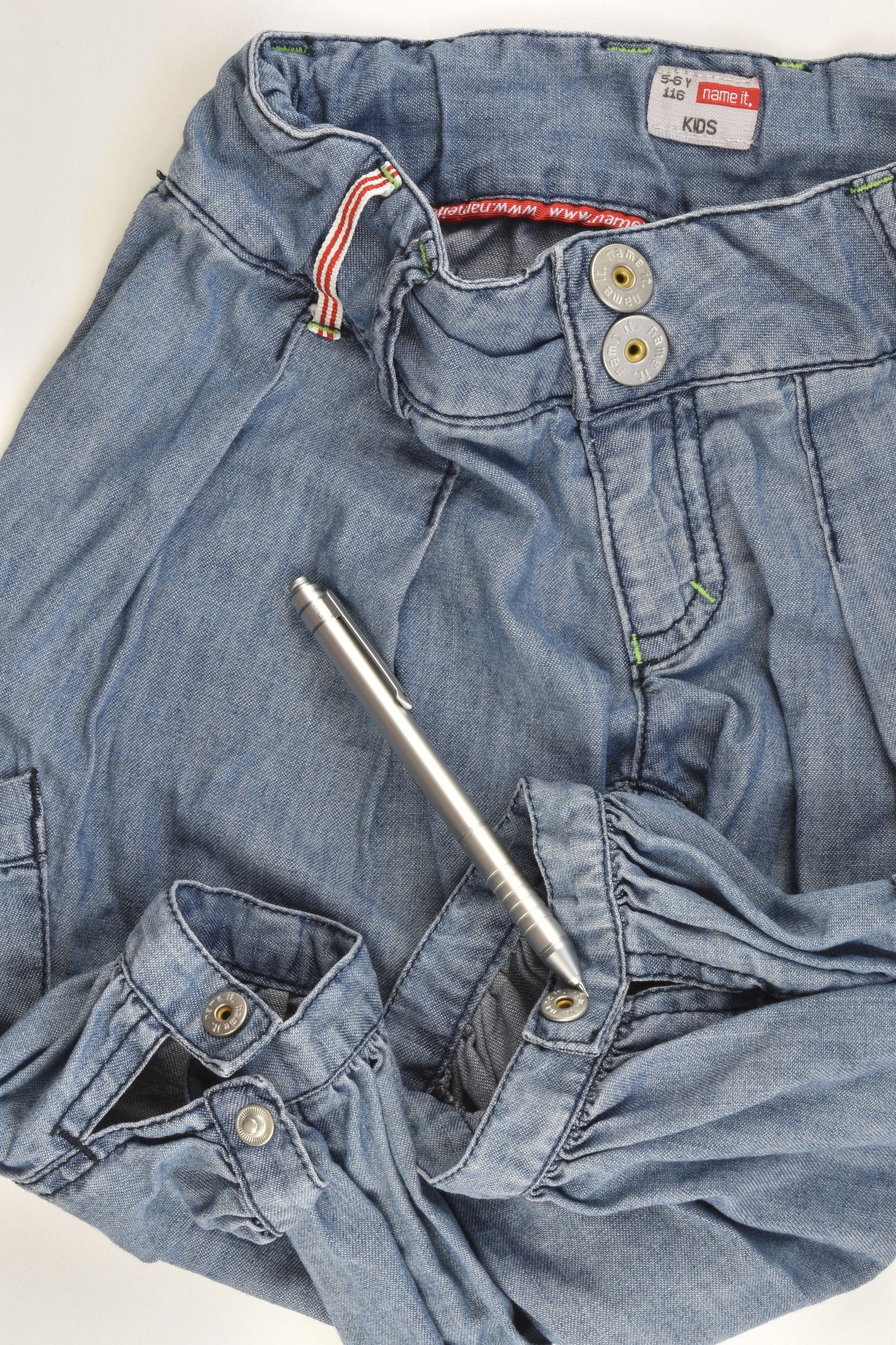 Name it Size 5-6 (116 cm) Soft Denim Shorts