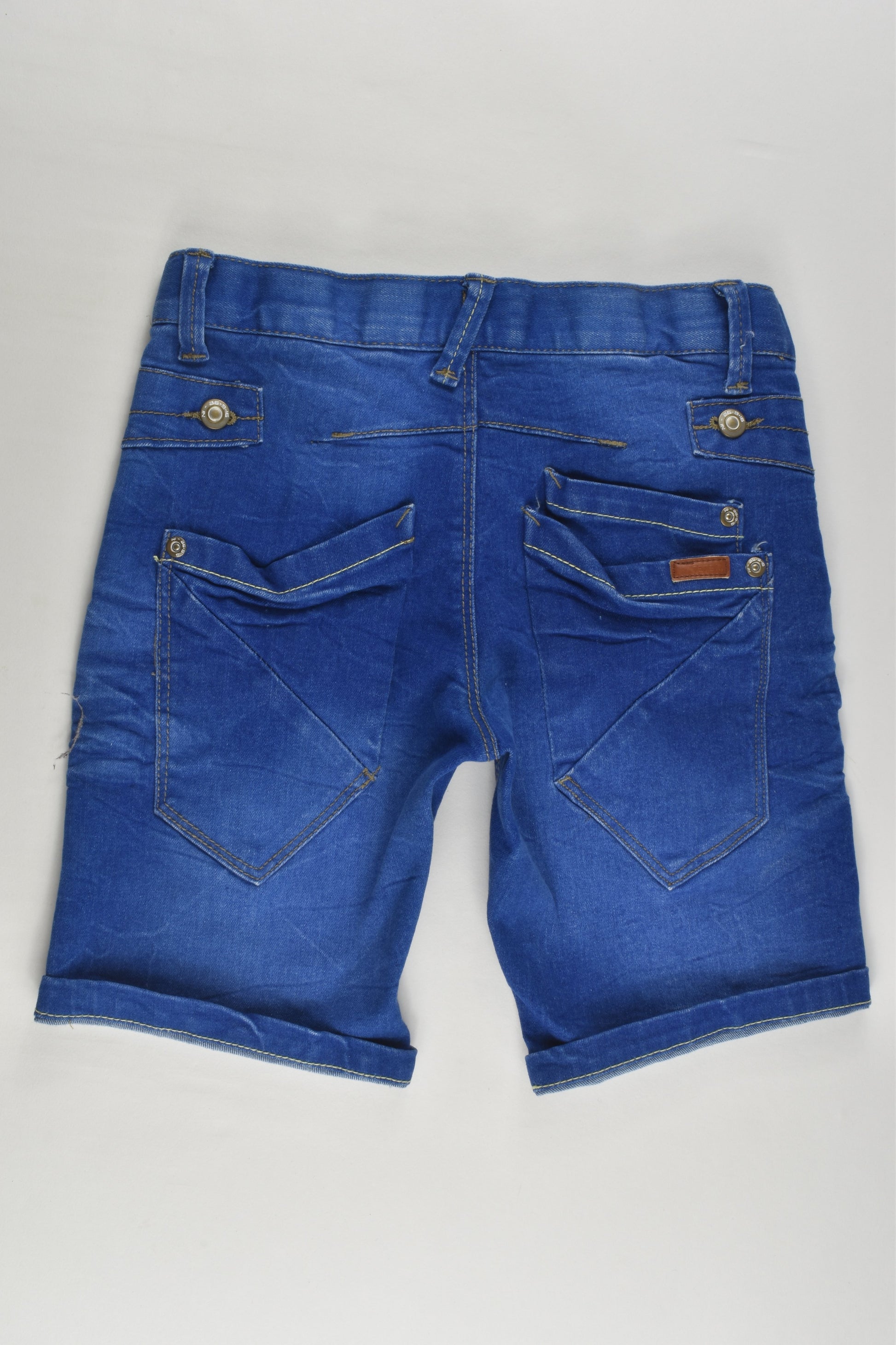 Name It Size 9 (134 cm) Stretchy Denim Shorts