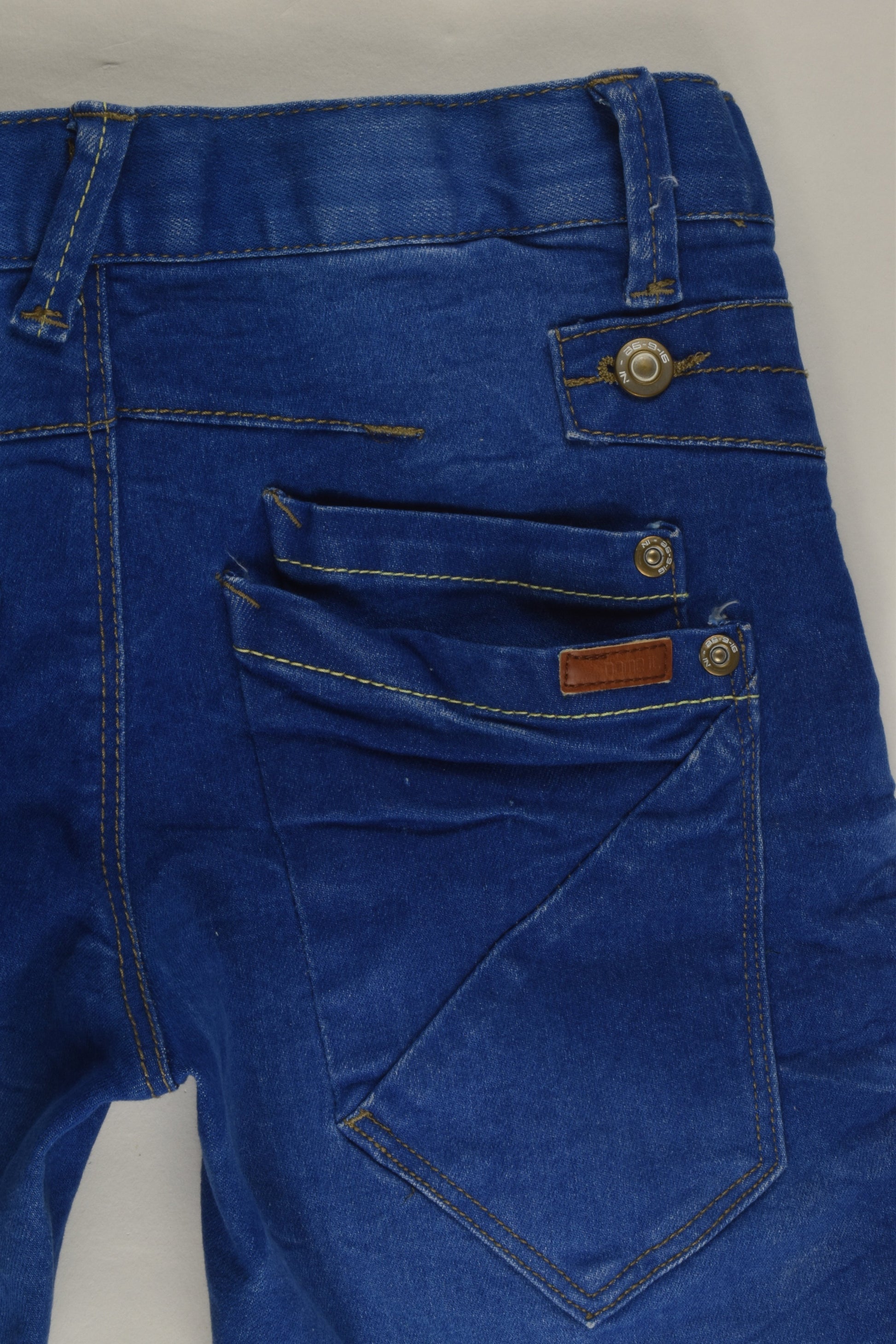 Name It Size 9 (134 cm) Stretchy Denim Shorts