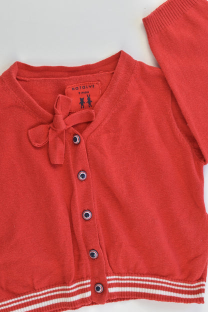 Natalys (France) Size 00-0 (9 months) Knitted Cardigan