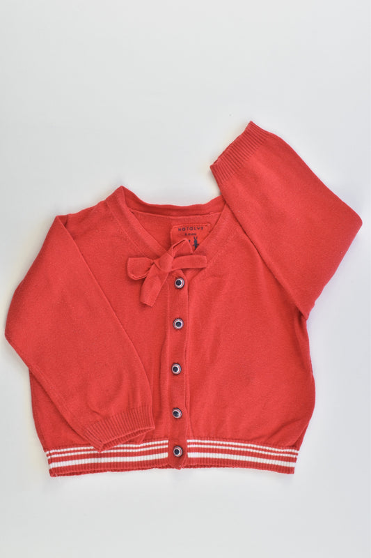 Natalys (France) Size 00-0 (9 months) Knitted Cardigan