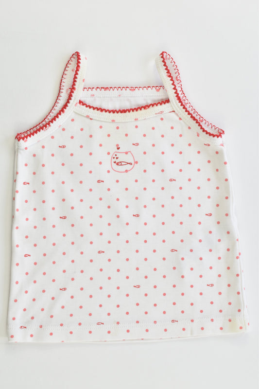 Natalys (France) Size 00 (6 months) Fish Tank Top