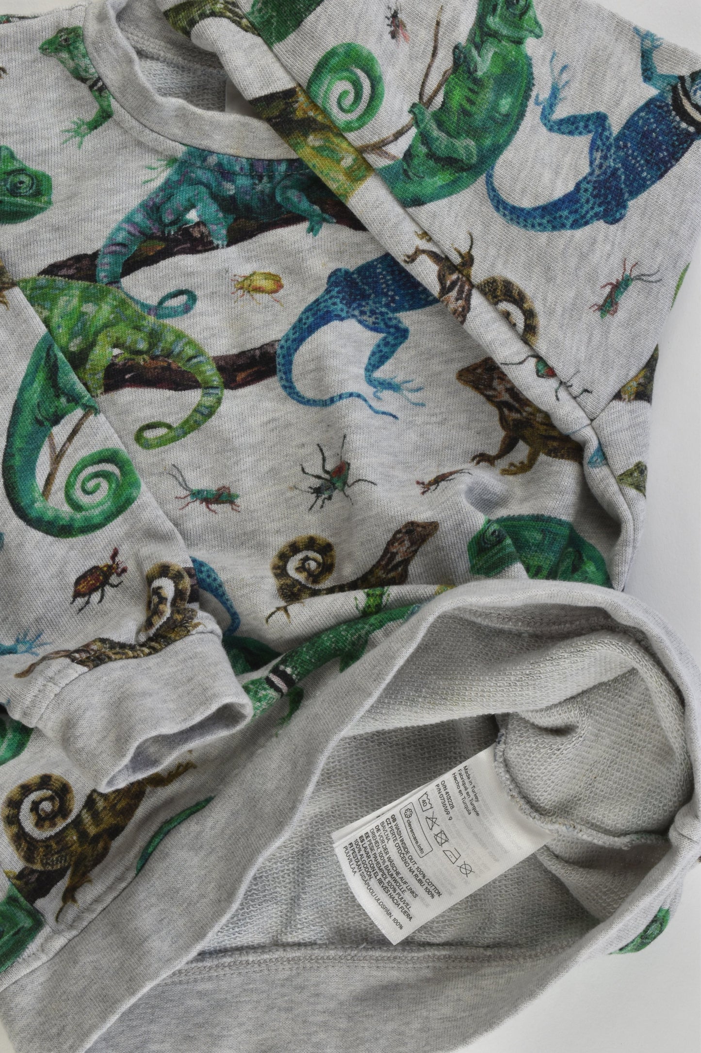 Nathalie Lété for H&M Size 12-18 months (86 cm, 1-2) Chameleons and Bugs Sweater