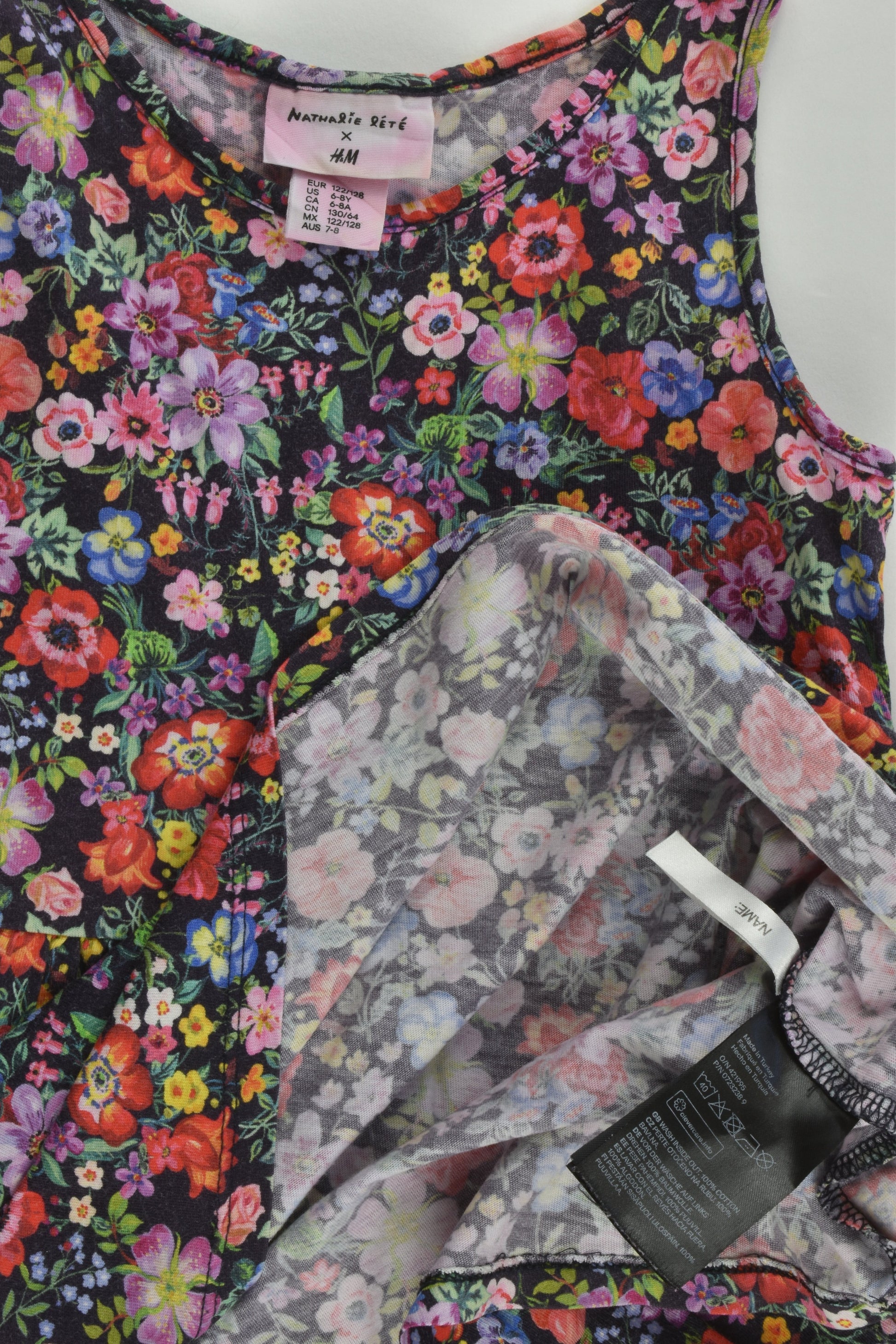 Nathalie Lété for H&M Size 7-8 Floral Dress