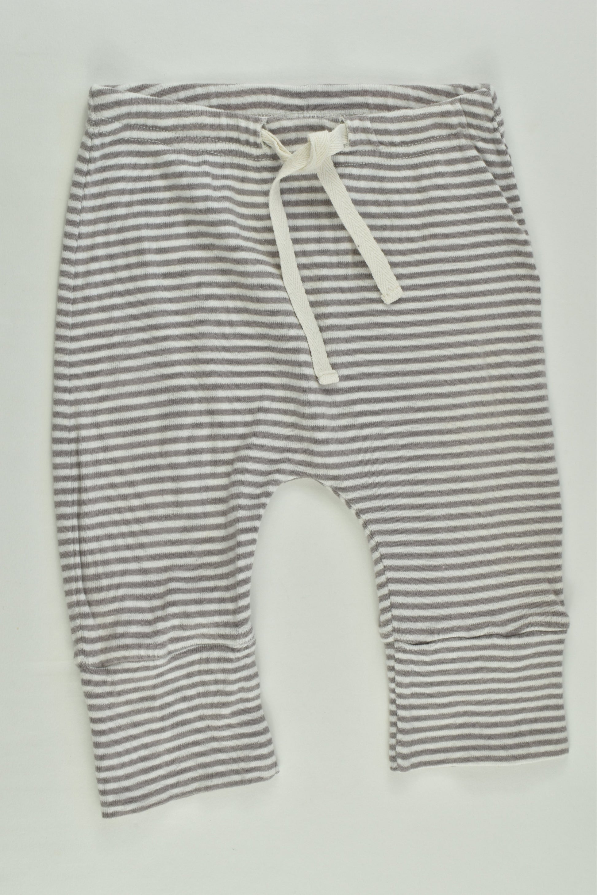 Nature Baby Size 000 (0-3 months) Organic Striped Pants