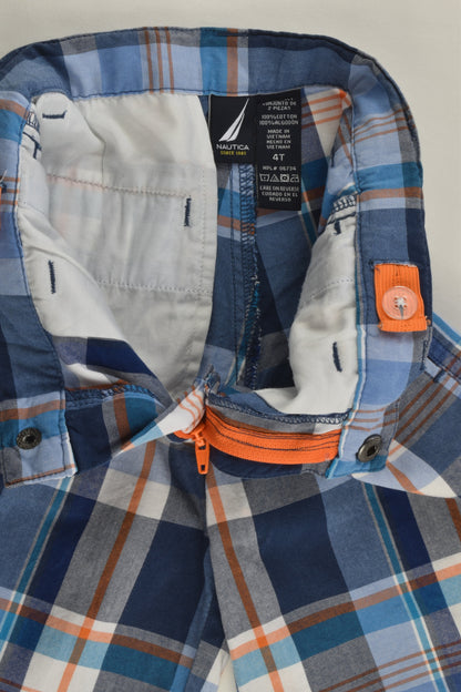Nautica Size 4 Checked Lightweight Shorts
