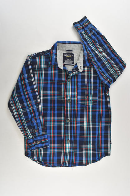 Nautica Size 7 Checked Shirt