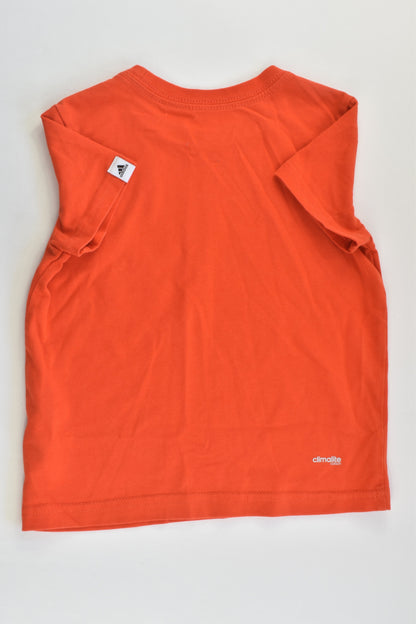 NEW Adidas Size 2-3 Climalite Cotton T-shirt